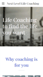 Mobile Screenshot of lifecoach4me.com